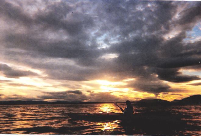 Disposable_Camera_photo_on_a_Sunset_Sea_Kayaking_Tour