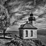 Another IR photo of the lighthouse 