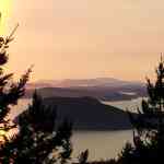 Sunset from Mount Erie