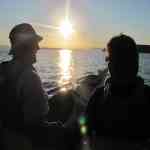 Watching the sunset over the Olympic Mntspriceless As seen from the San Juan Islands