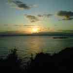 Westside sunset view